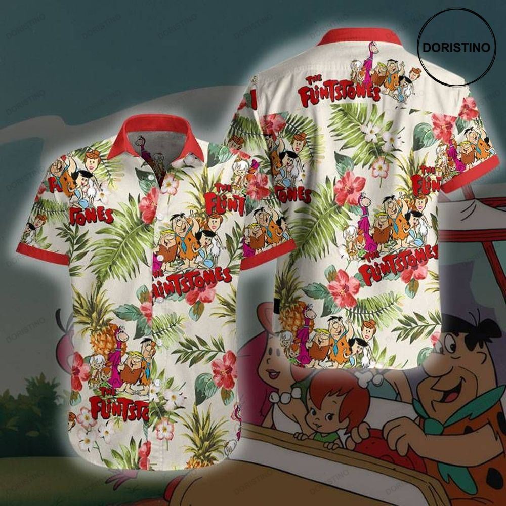 The Flintstones Awesome Hawaiian Shirt