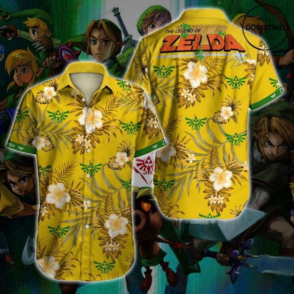 The Legend Of Zelda Hawaiian Shirt