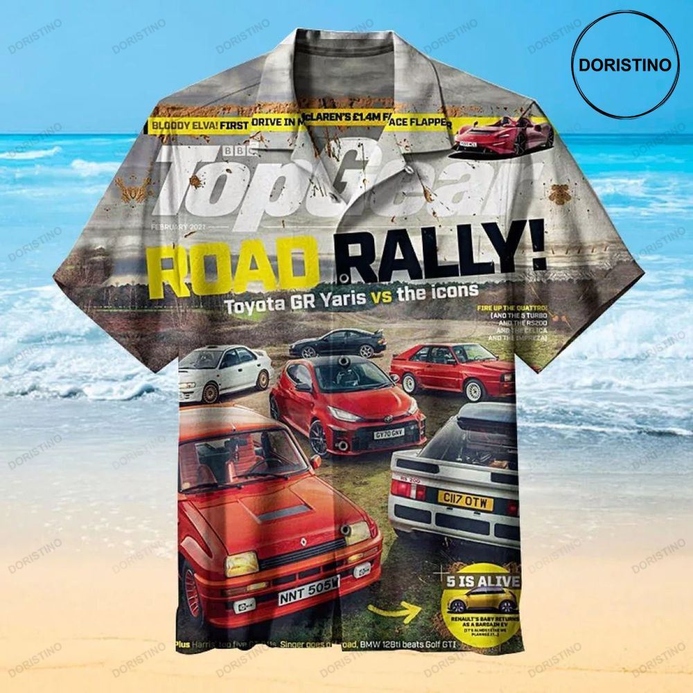 The Most High-end Road Rally Tv Car Vintage Summer Limited Edition Hawaiian Shirt