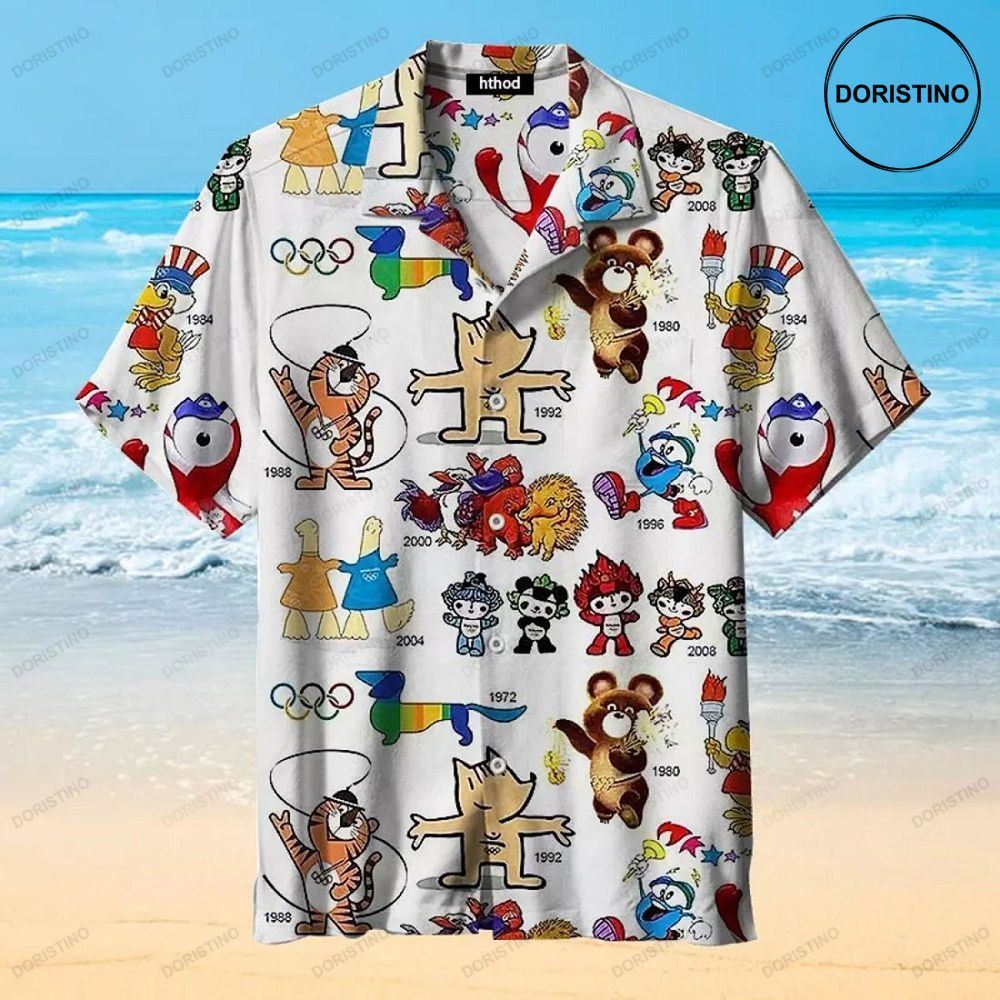 The Olympic Mascot Hawaiian Shirt