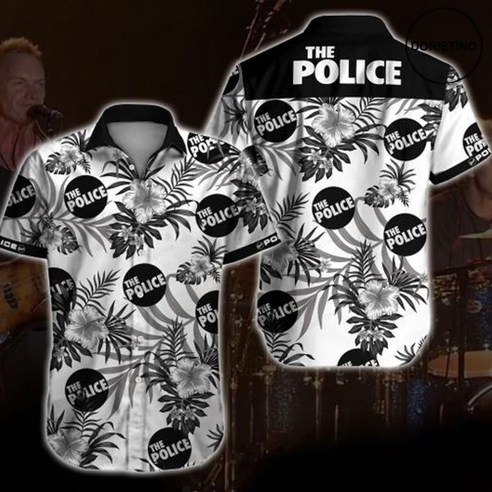 The Police Limited Edition Hawaiian Shirt