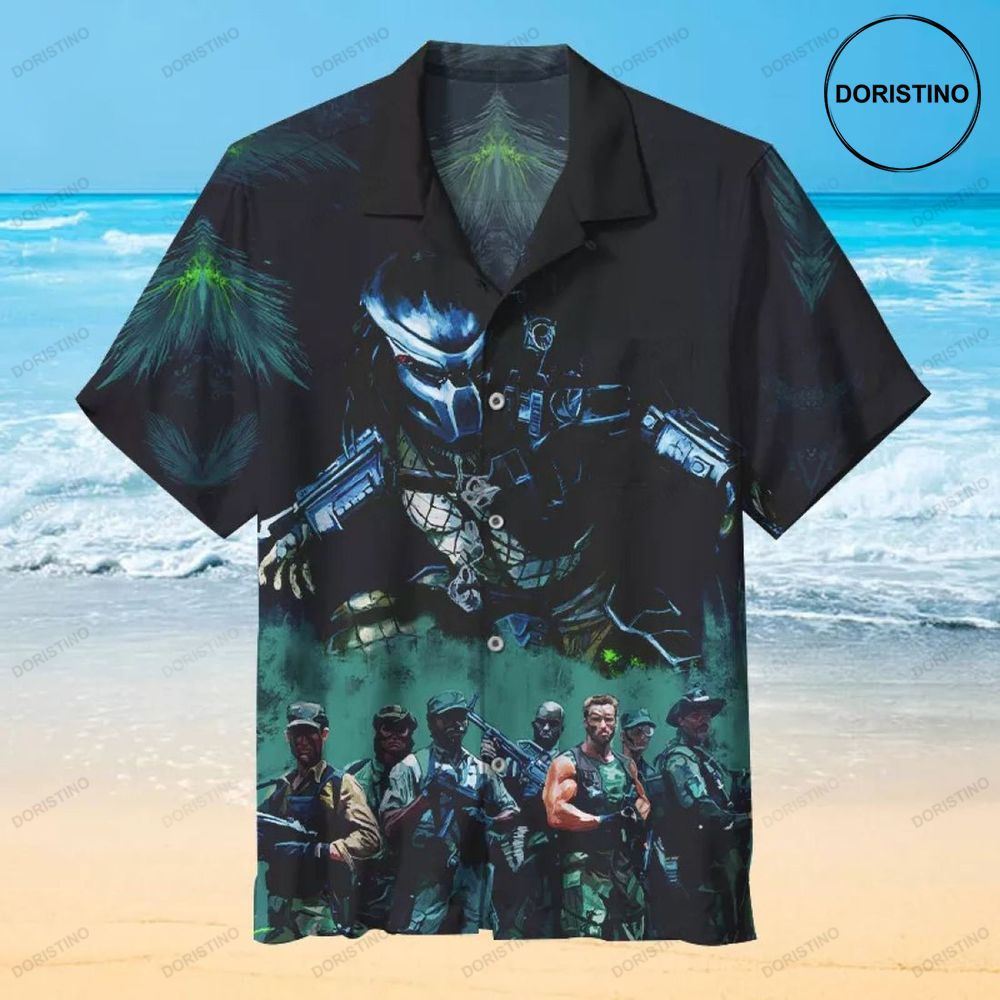 The Predator Vintage Summer Beach Limited Edition Hawaiian Shirt