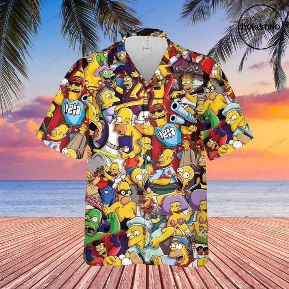 The Simpsons Characters Hawaiian Shirt