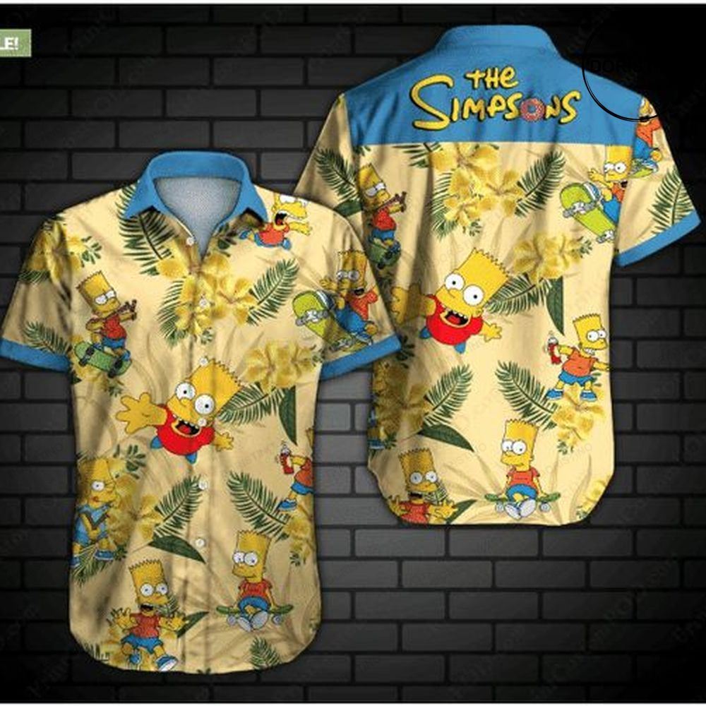 The Simpsons Limited Edition Hawaiian Shirt