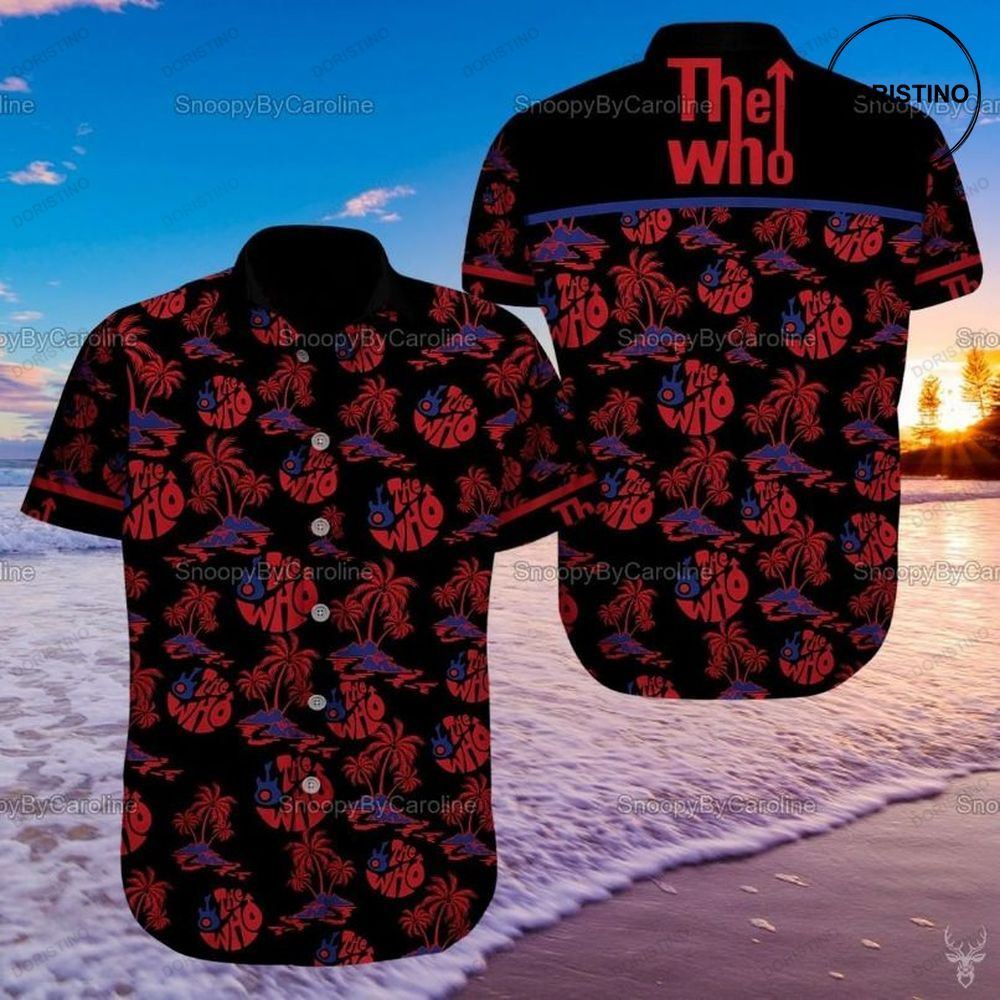 The Who Rock Music Band Awesome Hawaiian Shirt