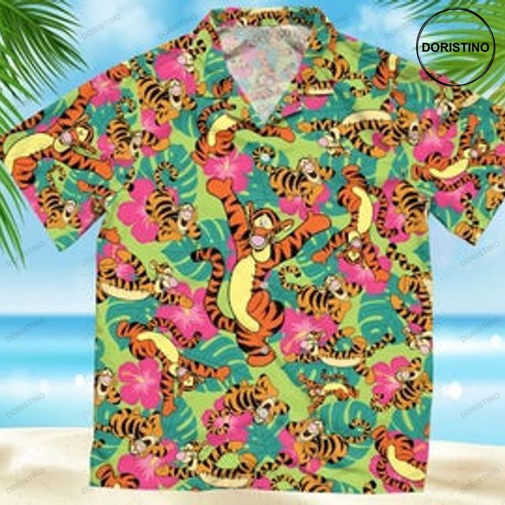 Tigger Cartoon Winnie The Pooh Awesome Hawaiian Shirt