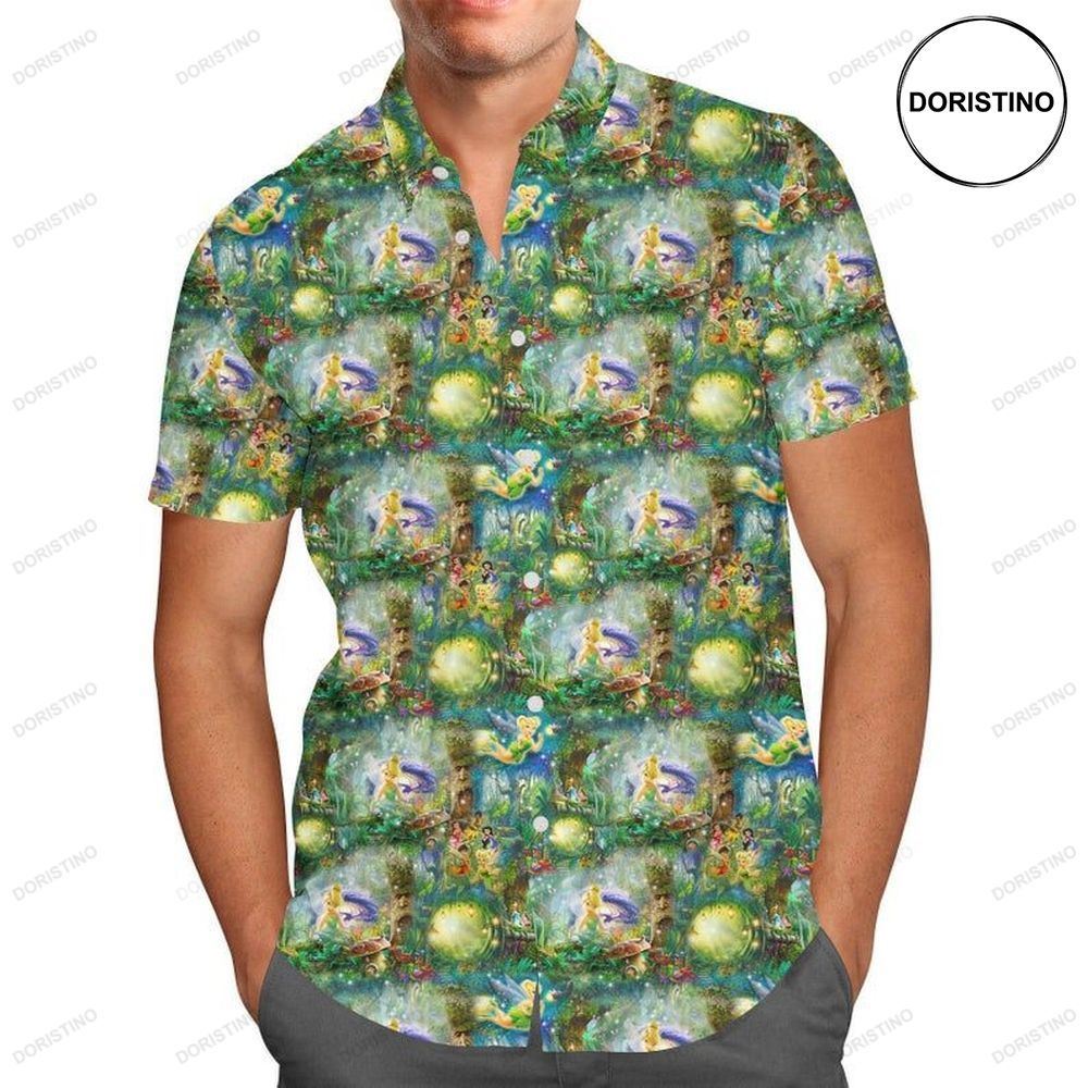 Tinkerbell In Pixie Hollow Disney Awesome Hawaiian Shirt