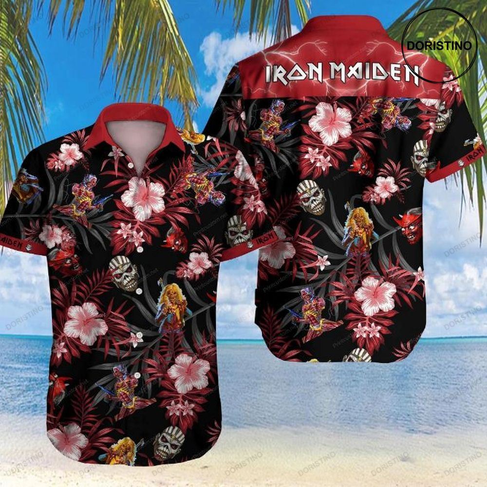 Tlmus Iron Maiden Hawaiian Shirt