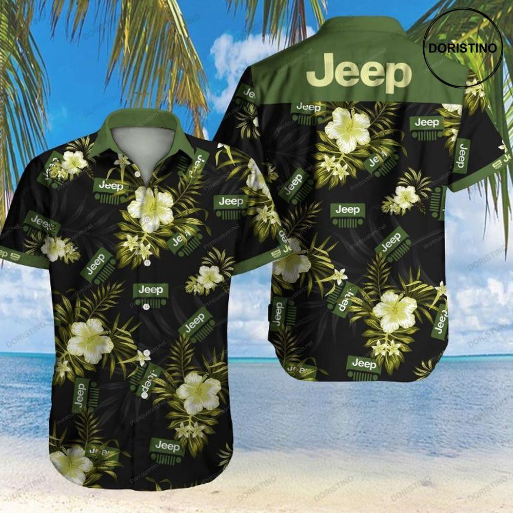 Tlmus Jeep Hawaiian Shirt