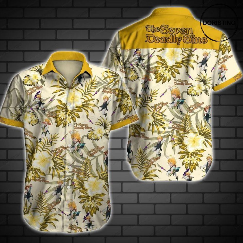 Tlmus The Saven Deadly Sins Limited Edition Hawaiian Shirt