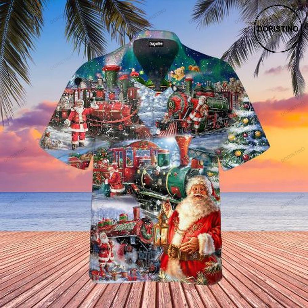 Train To Christmas Hawaii Limited Edition Hawaiian Shirt