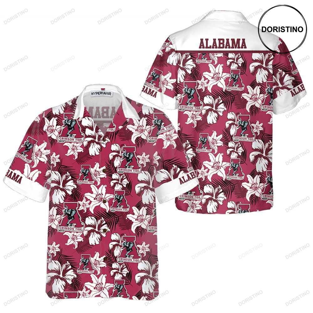 Tropical Alabama Unique Alabama Alabama Collared For Adults Awesome Hawaiian Shirt
