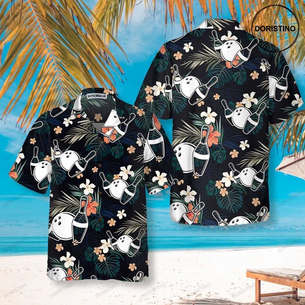 Tropical Bowling Funny Bowling Best Gift For Bowling Lovers Limited Edition Hawaiian Shirt