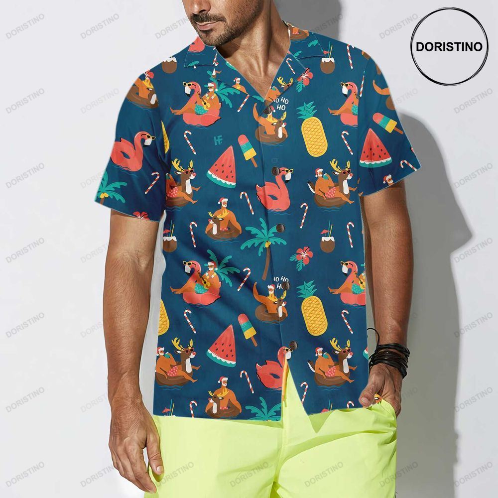 Tropical Hot Christmas Funny Christmas Gift For Christmas Limited Edition Hawaiian Shirt