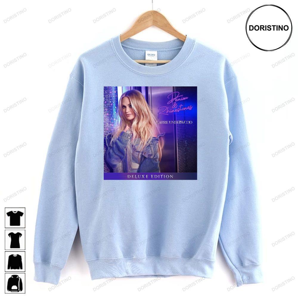 Carrie Underwood Denim And Rhinestones Deluxe 2023 2 Doristino Limited Edition T-shirts