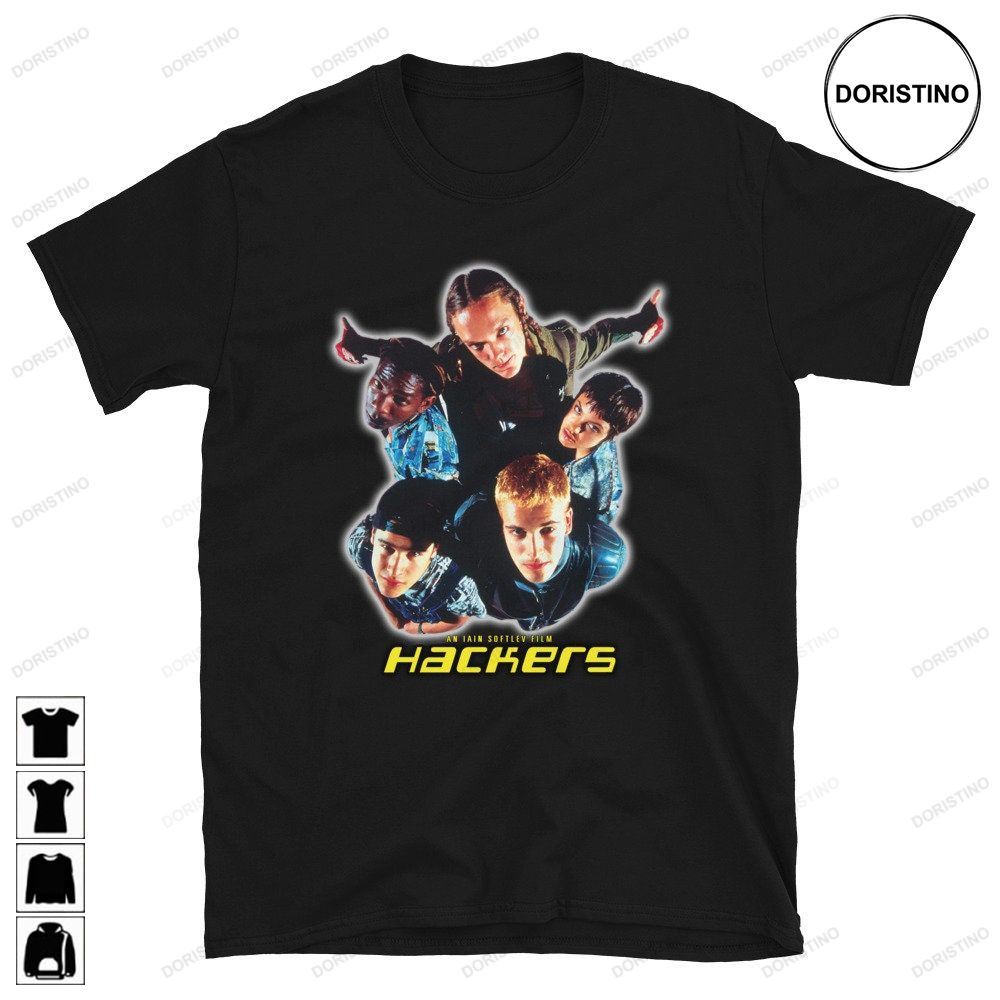 Hackers 90s Throwback Movie Promo Limited Edition T-shirts