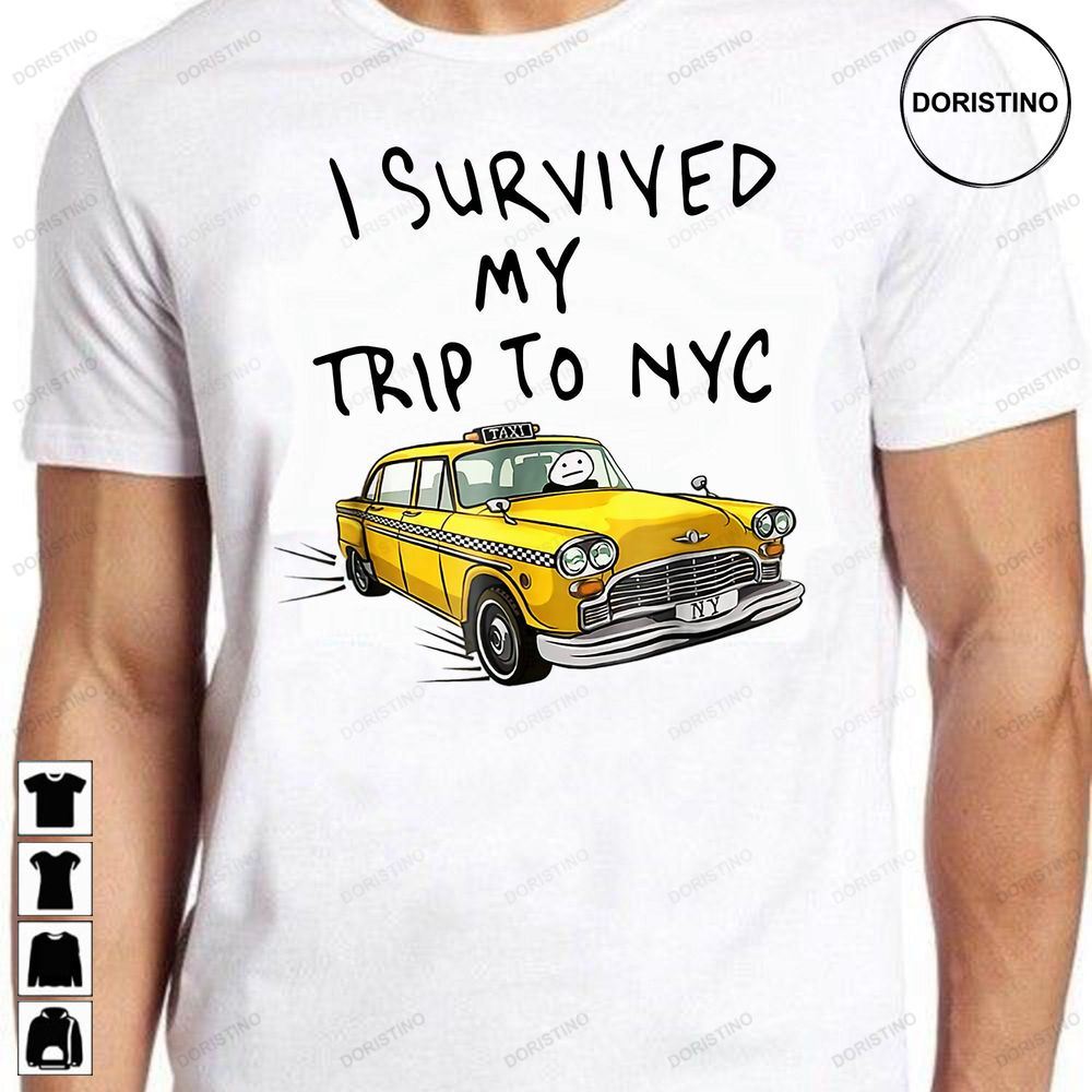 I Survived My Trip To Nyc New York City Spider Tom Awesome Shirts