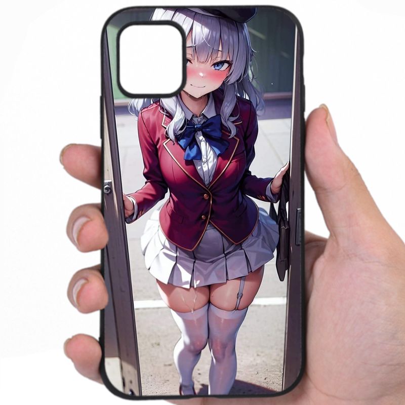 Anime Kawaii Sensual Elegance Sexy Anime Art iPhone Samsung Phone Case
