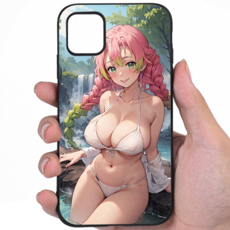 Anime Kawaii Smoldering Looks Hentai Fan Art iPhone Samsung Phone Case