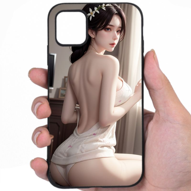 Anime Kawaii Smoldering Looks Hentai Fine Art Vxmei Awesome Phone Case