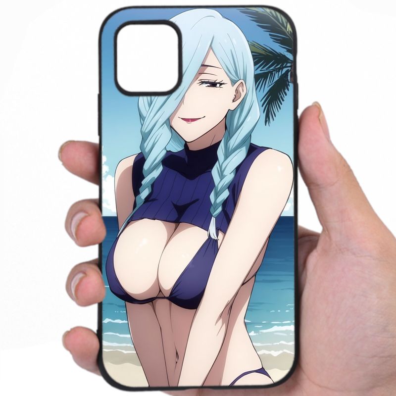 Anime Kawaii Sultry Beauty Sexy Anime Artwork Vliar iPhone Samsung Phone Case