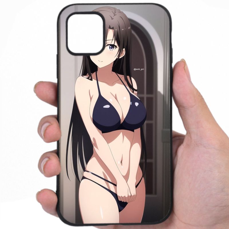 Anime Kawaii Sultry Beauty Sexy Anime Mashup Art Ssimc iPhone Samsung Phone Case