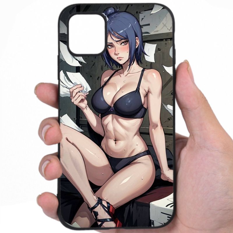 Anime Kawaii Tantalizing Aura Hentai Artwork Phone Case