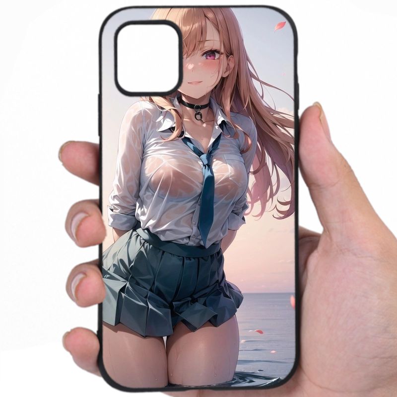 Anime Kawaii Tantalizing Aura Hentai Fine Art iPhone Samsung Phone Case
