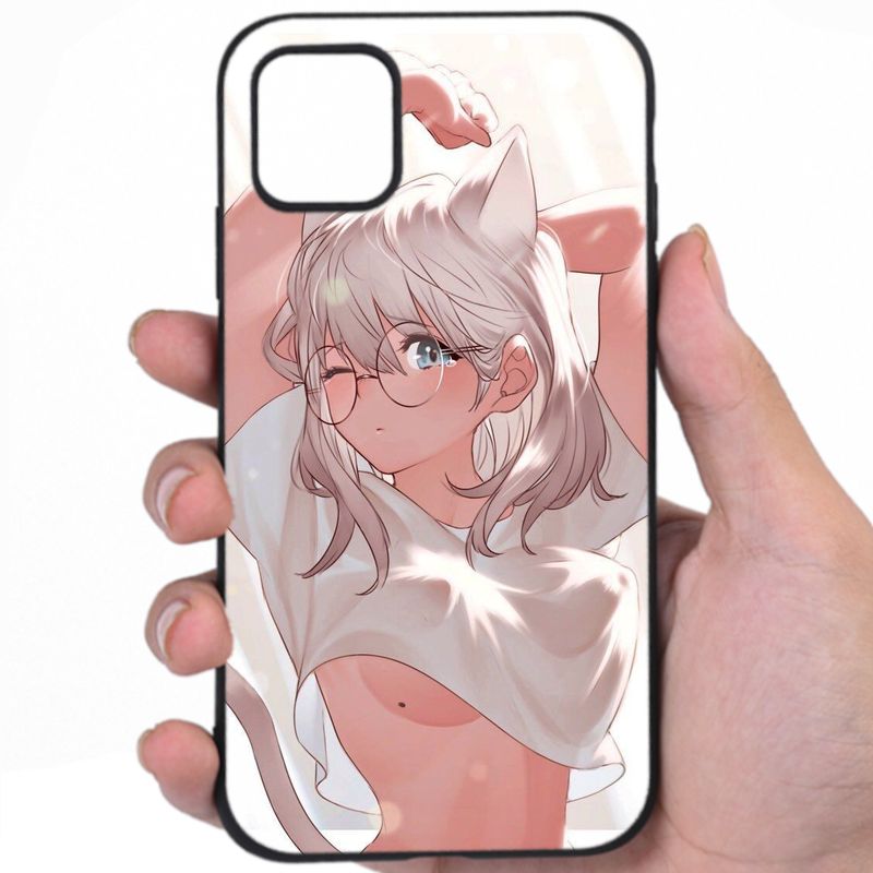 Anime Kawaii Tantalizing Aura Sexy Anime Art iPhone Samsung Phone Case