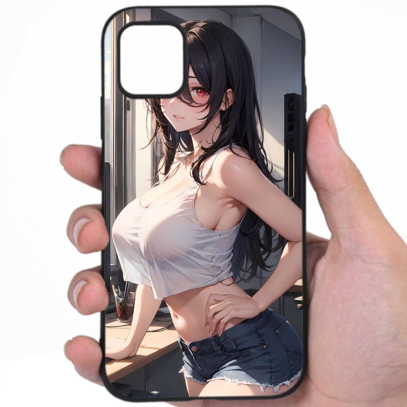 Anime Kawaii Tempting Gaze Hentai Design Awesome Phone Case