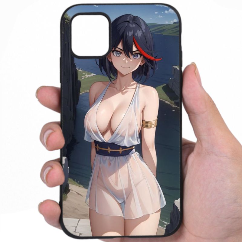 Anime Kawaii Tempting Gaze Hentai Fan Art Rachh Awesome Phone Case