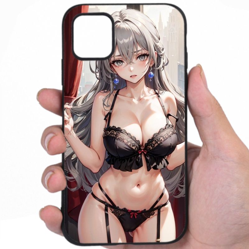 Anime Kawaii Tempting Gaze Hentai Fan Art Awesome Phone Case