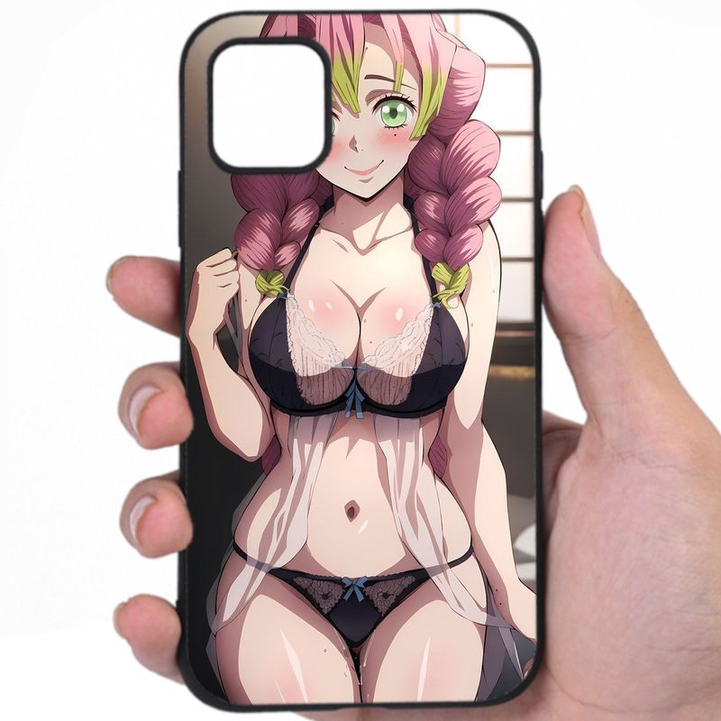 Anime Kawaii Tempting Gaze Hentai Mashup Art Awesome Phone Case