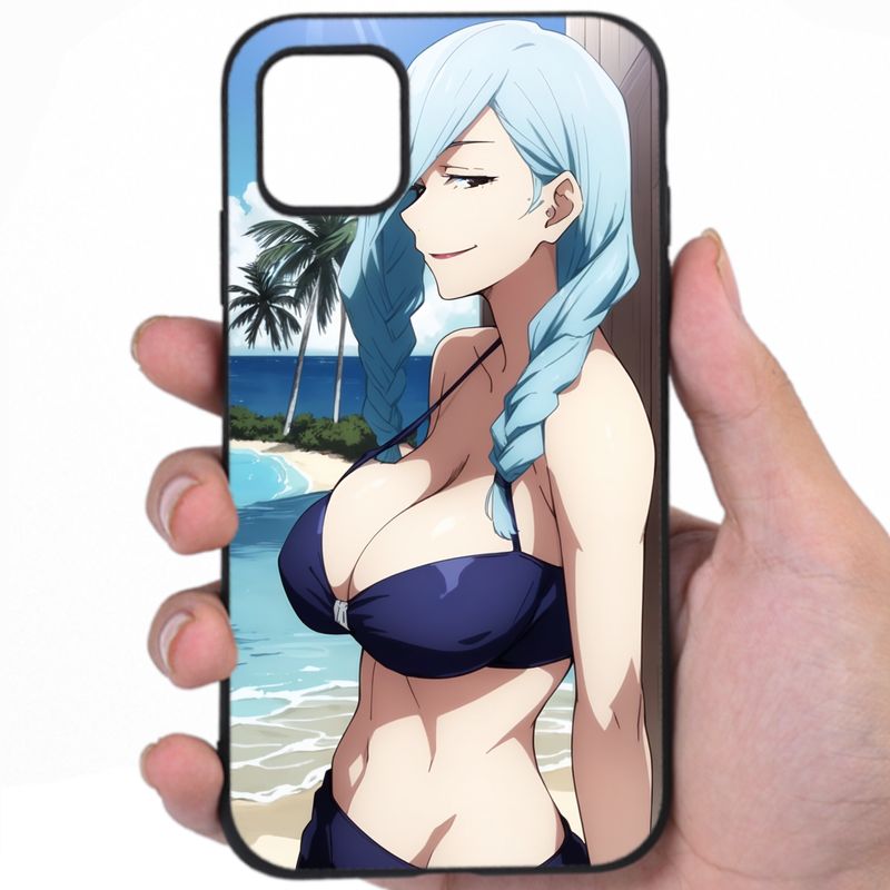Anime Kawaii Tempting Gaze Sexy Anime Fan Art iPhone Samsung Phone Case