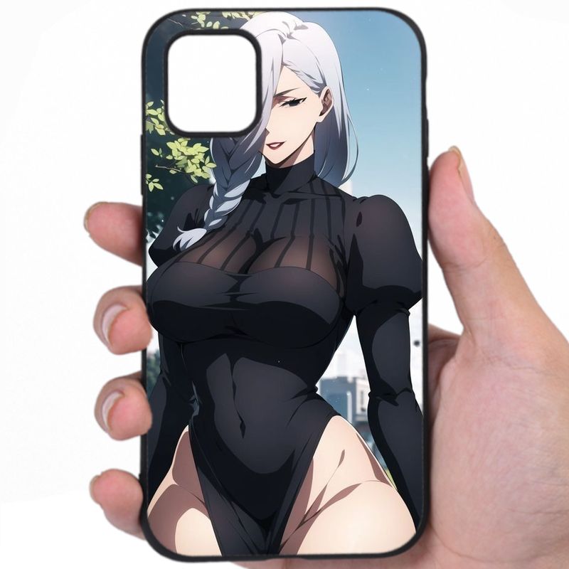 Anime Kawaii Tempting Gaze Sexy Anime Fine Art Awesome Phone Case