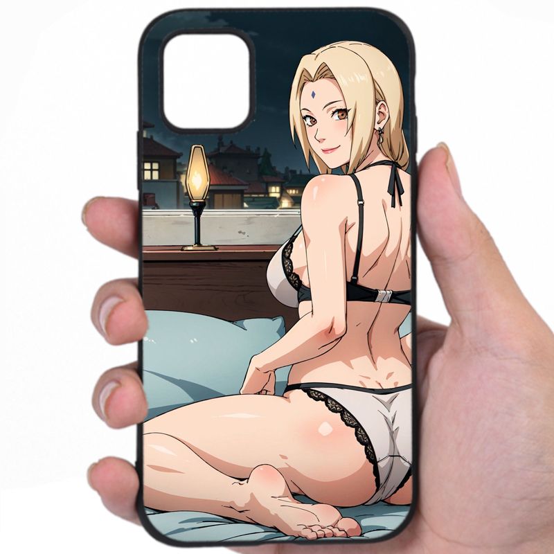 Anime Kawaii Voluptuous Figure Hentai Fan Art iPhone Samsung Phone Case