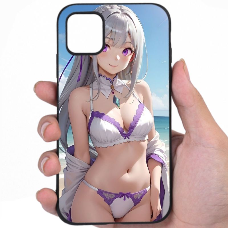 Anime Kawaii Voluptuous Figure Sexy Anime Mashup Art Awesome Phone Case