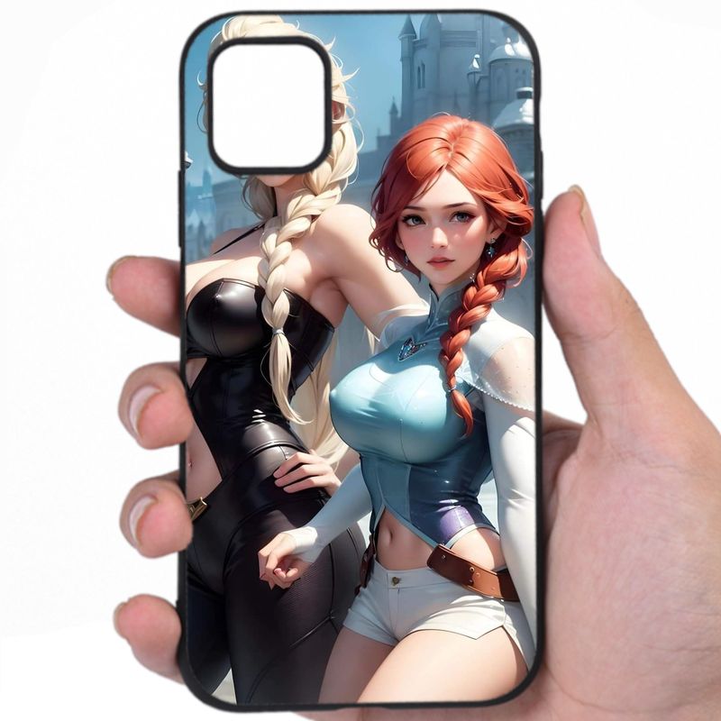 Elsa Frozen Exotic Allure Hentai Design Phone Case
