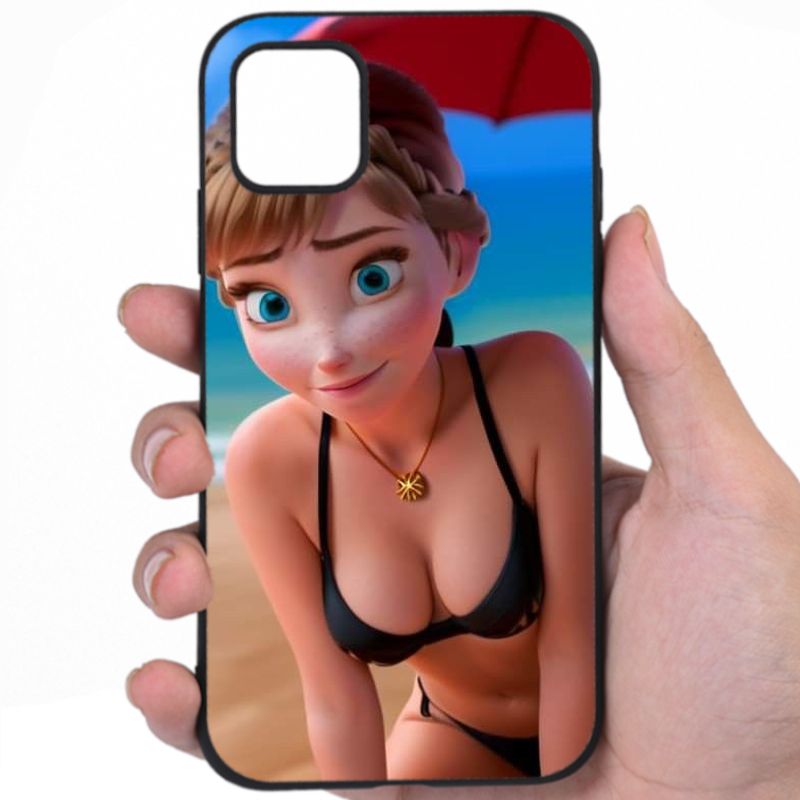 Elsa Frozen Exotic Allure Hentai Mashup Art Awesome Phone Case