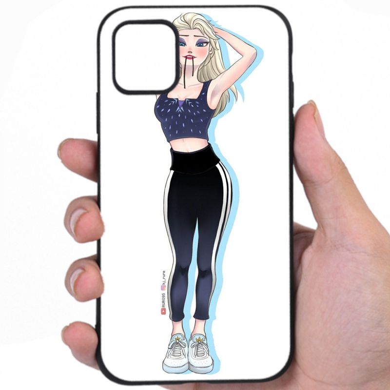Elsa Frozen Exotic Allure Sexy Anime Mashup Art Edsgx Phone Case