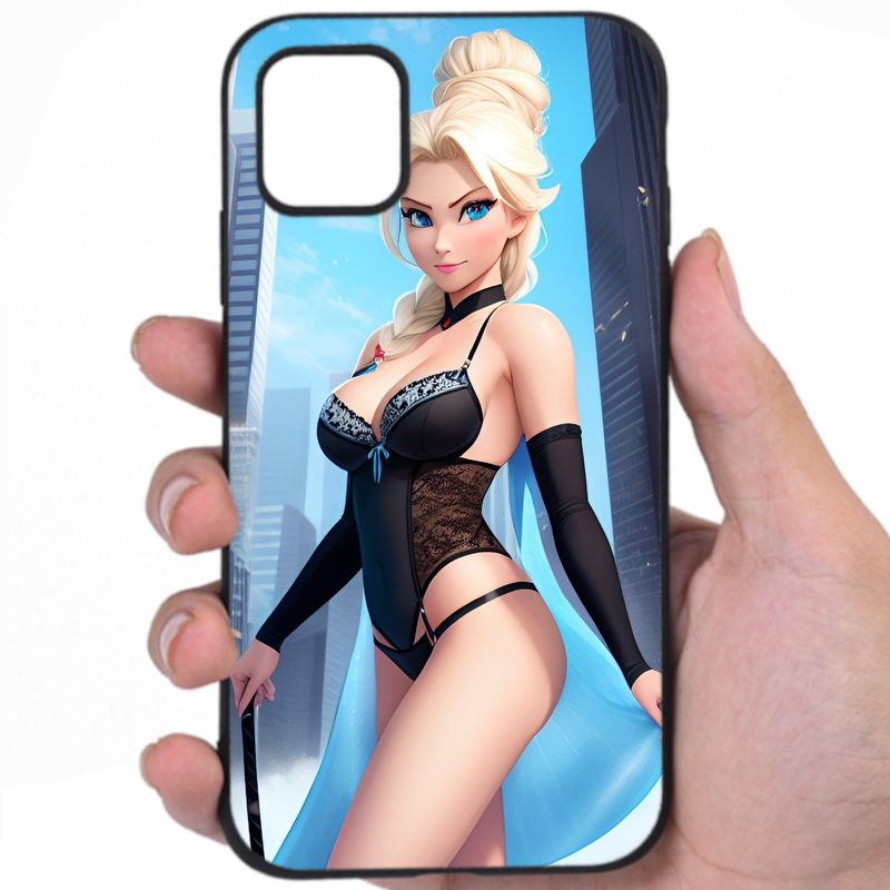 Elsa Frozen Irresistible Sexiness Hentai Fan Art Ovbnm iPhone Samsung Phone Case