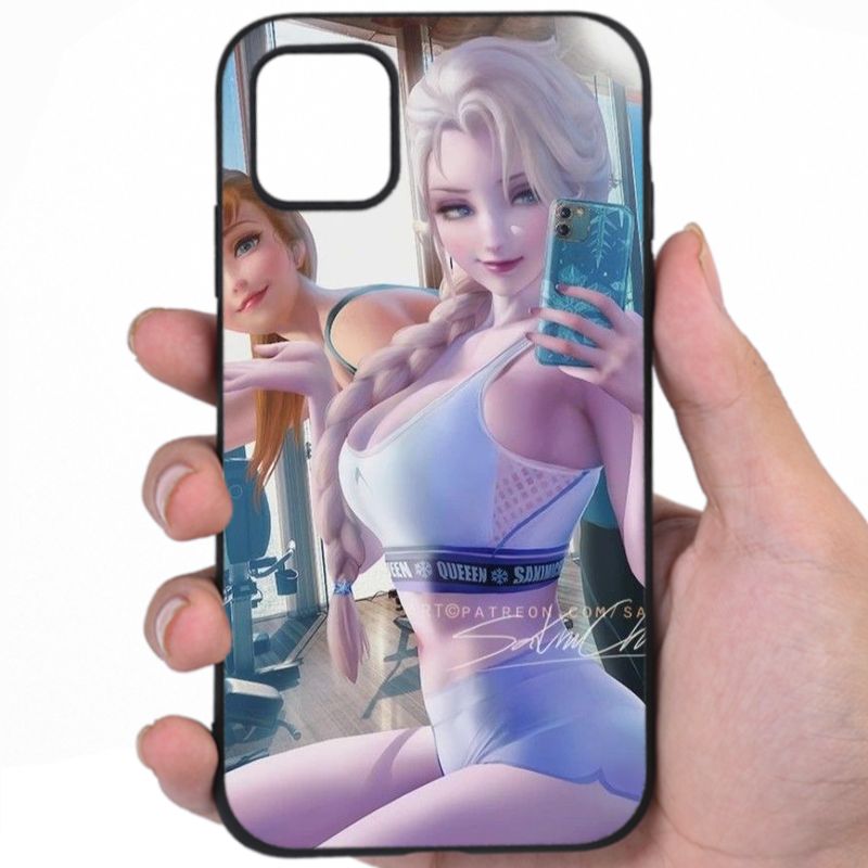 Elsa Frozen Luscious Lips Sexy Anime Design Awesome Phone Case