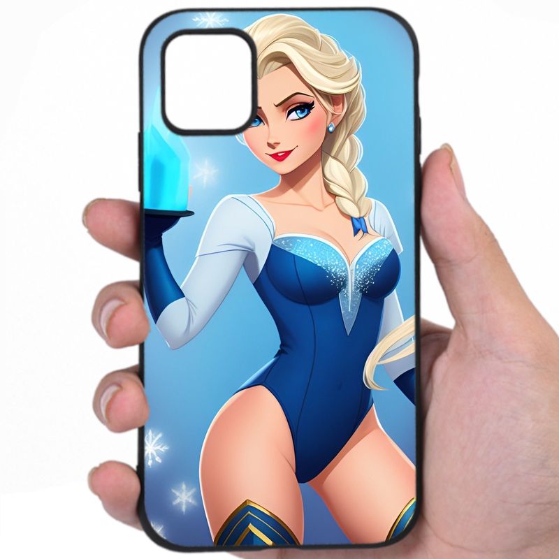 Elsa Frozen Provocative Charm Sexy Anime Artwork Phone Case