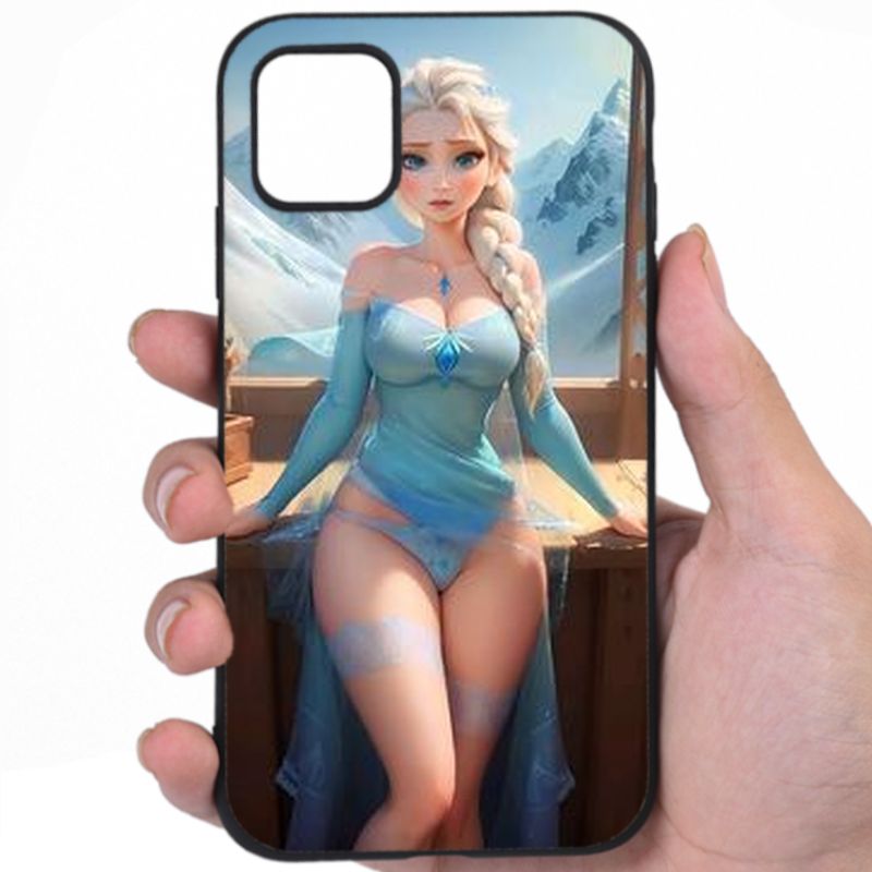 Elsa Frozen Provocative Charm Sexy Anime Design Awesome Phone Case