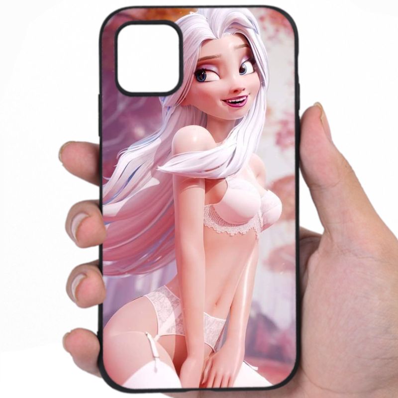 Elsa Frozen Risqué Outfit Hentai Design Awesome Phone Case