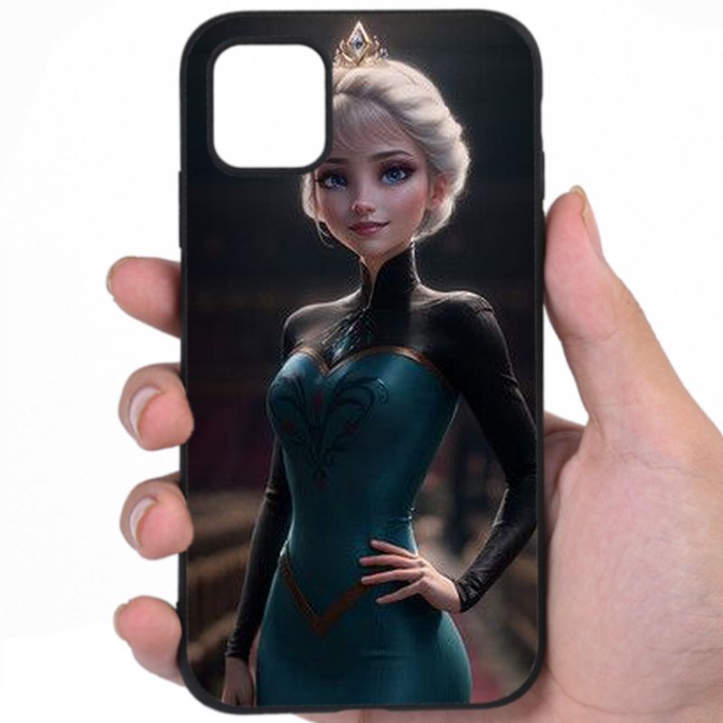 Elsa Frozen Seductive Appeal Sexy Anime Artwork iPhone Samsung Phone Case