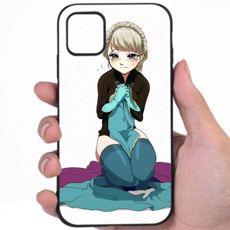 Elsa Frozen Seductive Appeal Sexy Anime Fan Art Awesome Phone Case