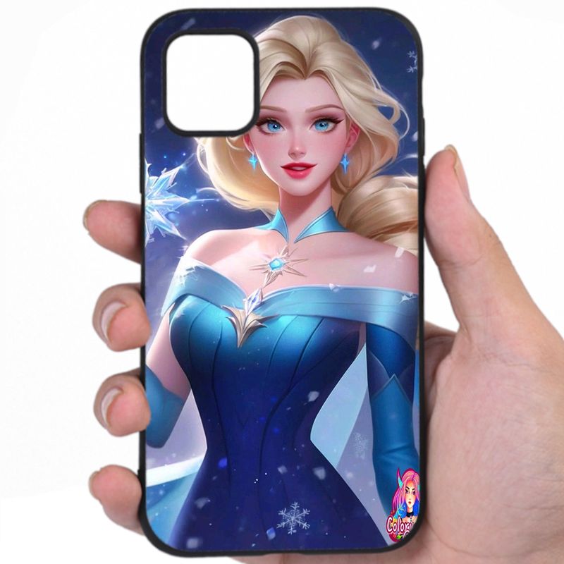 Elsa Frozen Sensual Elegance Hentai Design Phone Case
