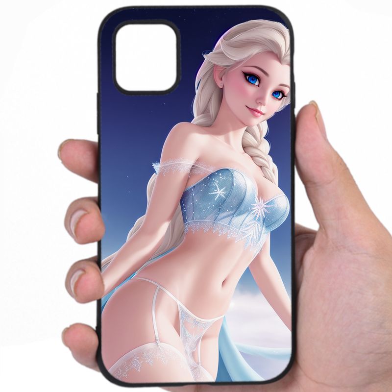 Elsa Frozen Steamy Presence Hentai Fan Art Awesome Phone Case