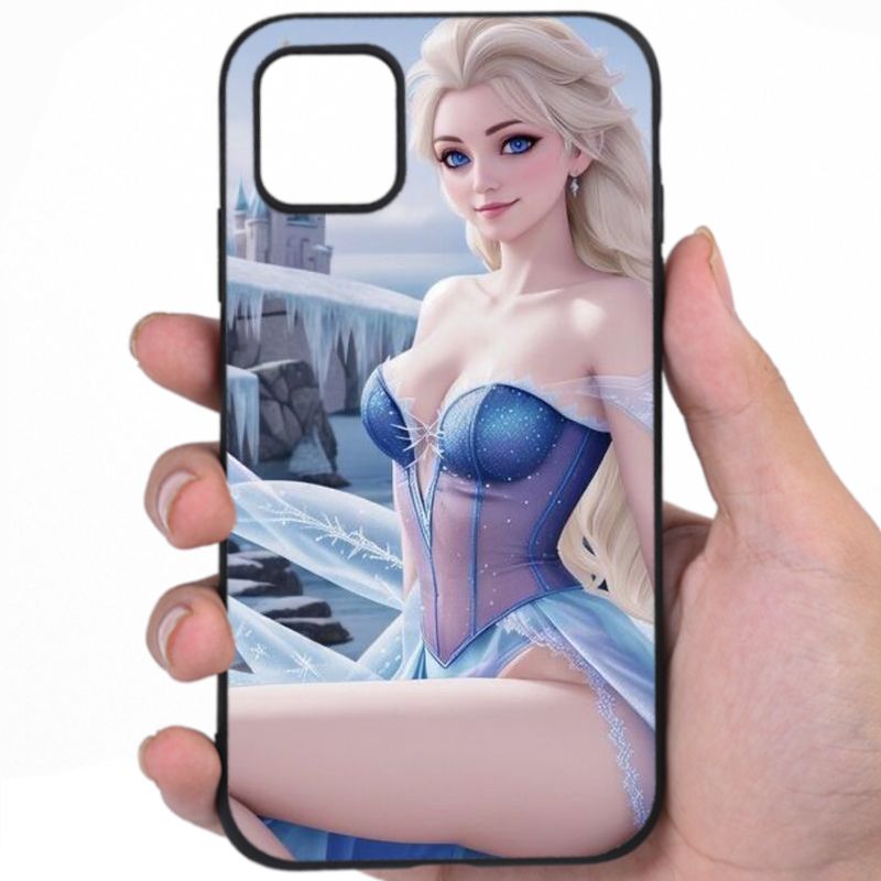 Elsa Frozen Steamy Presence Sexy Anime Fan Art Lgdej Awesome Phone Case